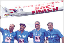From left: Jeff Hancock, Dan Stone, Rick Cavens, and Ken Cook.