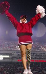University of Arkansas cheerleader