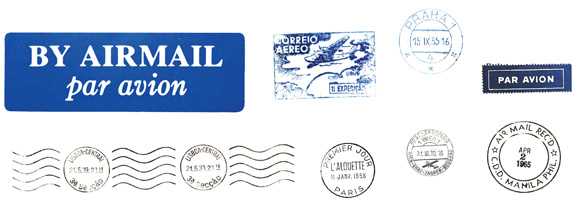 stamp montage