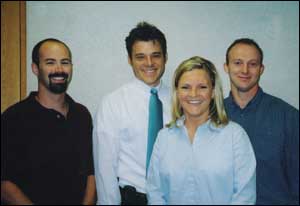 From left: Ben Blecha, CO; Loren Decker, Mellissa Bowman, and Jeremy Burleson.