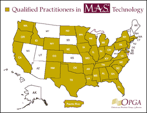 All but 10 states now host at least one M.A.S. qualified practitioner.