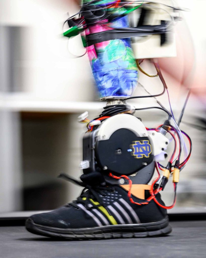 Engineering Lab Developing Control System to Aid Prosthetic Ankle ...