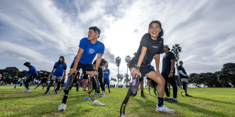 The event included a mobility clinic. Photo by Donald Miralle courtesy of CAF.